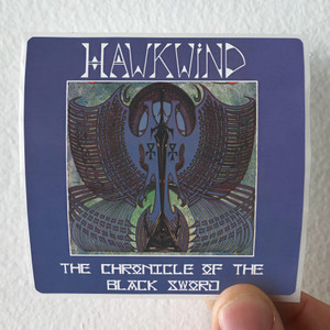 Hawkwind The Chronicle Of The Black Sword 1 Album Cover Sticker