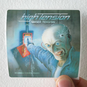 High Tension Under Tension Album Cover Sticker High Tension Under Tension Album Cover Sticker