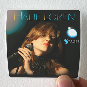 Halie Loren Stages Album Cover Sticker