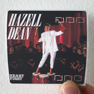 Hazell Dean Heart First Album Cover Sticker