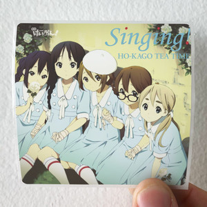 HO-KAGO TEA TIME Singing Album Cover Sticker
