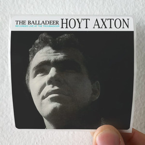 Hoyt Axton The Balladeer Album Cover Sticker