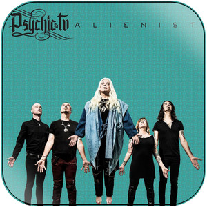 Psychic TV Alienist Album Cover Sticker Album Cover Sticker Psychic TV Alienist Album Cover Sticker Album Cover Sticker
