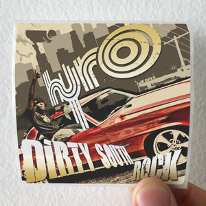 Hyro da Hero Dirty South Rock Album Cover Sticker Hyro da Hero Dirty South Rock Album Cover Sticker