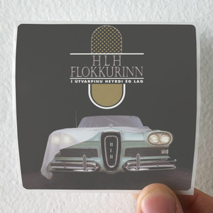 HLH Flokkurinn Tvarpinu Heyri G Lag Album Cover Sticker HLH Flokkurinn Tvarpinu Heyri G Lag Album Cover Sticker