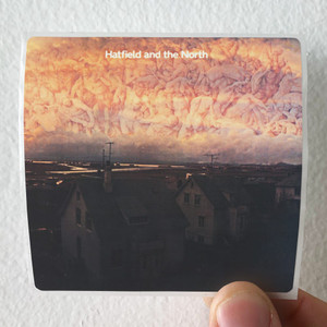 Hatfield and the North Hatfield And The North Album Cover Sticker Hatfield and the North Hatfield And The North Album Cover Sticker