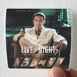 Harry Gregson-Williams Live By Night Album Cover Sticker Harry Gregson-Williams Live By Night Album Cover Sticker