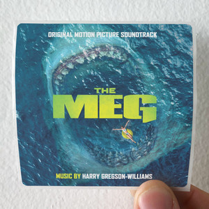 Harry Gregson-Williams The Meg Album Cover Sticker Harry Gregson-Williams The Meg Album Cover Sticker