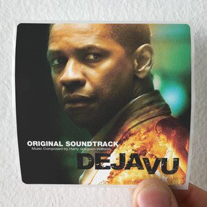 Harry Gregson-Williams Dj Vu Album Cover Sticker Harry Gregson-Williams Dj Vu Album Cover Sticker