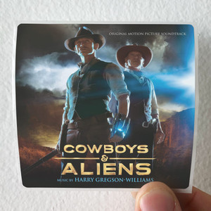 Harry Gregson-Williams Cowboys Aliens Album Cover Sticker Harry Gregson-Williams Cowboys Aliens Album Cover Sticker