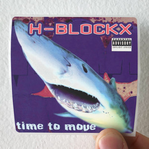 H-Blockx Time To Move Album Cover Sticker H-Blockx Time To Move Album Cover Sticker
