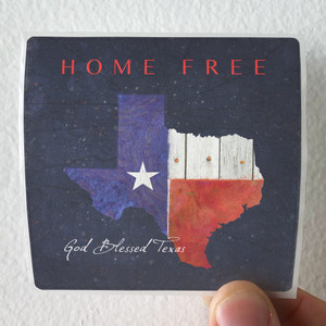 Home Free God Blessed Texas Album Cover Sticker