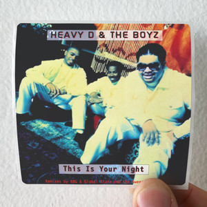 Heavy D and The Boyz This Is Your Night Album Cover Sticker