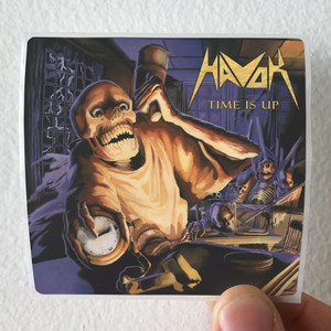 Havok Time Is Up Album Cover Sticker