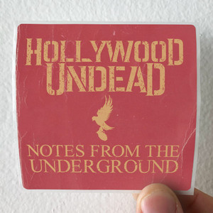 Hollywood Undead Notes From The Underground 1 Album Cover Sticker