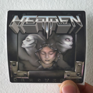 Heathen Recovered Album Cover Sticker Heathen Recovered Album Cover Sticker