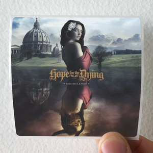 Hope for the Dying Dissimulation Album Cover Sticker Hope for the Dying Dissimulation Album Cover Sticker
