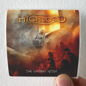 Highlord The Warning After Album Cover Sticker