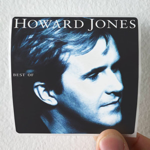 Howard Jones The Best Of Howard Jones Album Cover Sticker Howard Jones The Best Of Howard Jones Album Cover Sticker
