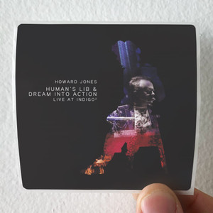 Howard Jones Humans Lib Dream Into Action Live At Indigo2 Album Cover Sticker Howard Jones Humans Lib Dream Into Action Live At Indigo2 Album Cover Sticker