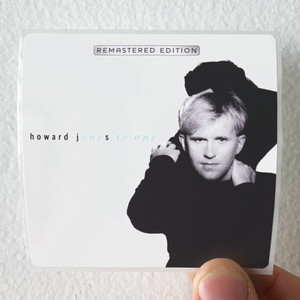 Howard Jones One To One Album Cover Sticker Howard Jones One To One Album Cover Sticker