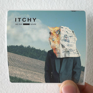 Itchy Poopzkid All We Know Album Cover Sticker