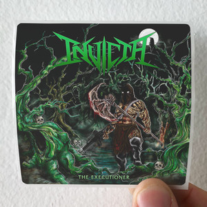 Invicta The Executioner Album Cover Sticker Invicta The Executioner Album Cover Sticker