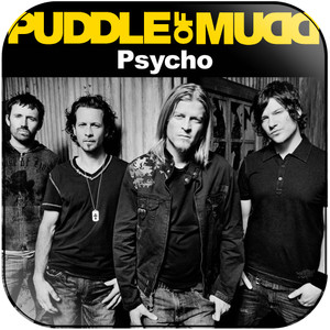 Puddle of Mudd Psycho Album Cover Sticker Album Cover Sticker