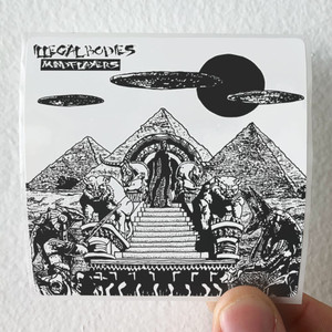 Illegal Bodies Mindflayers Album Cover Sticker