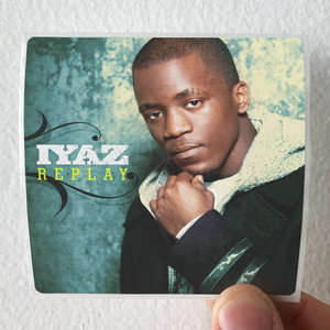 Iyaz Replay 1 Album Cover Sticker