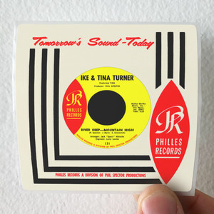 Ike Turner and Tina Turner River Deep Mountain High 1 Album Cover Sticker