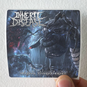 Inherit Disease Visceral Transcendence Album Cover Sticker Inherit Disease Visceral Transcendence Album Cover Sticker