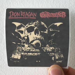 Iron Reagan Iron Reagan Gatecreeper Album Cover Sticker