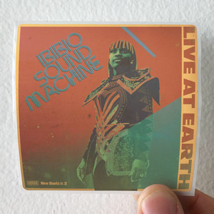 Ibibio Sound Machine Live At Earth Album Cover Sticker