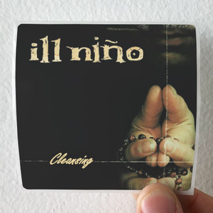 Ill Nino Cleansing Album Cover Sticker Ill Nino Cleansing Album Cover Sticker