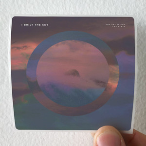 i built the sky The Sky Is Not The Limit Album Cover Sticker i built the sky The Sky Is Not The Limit Album Cover Sticker
