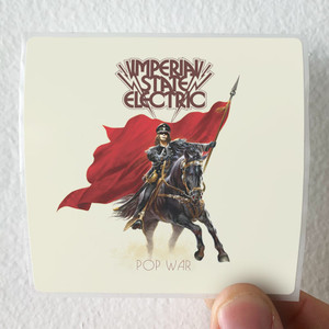 Imperial State Electric Pop War Album Cover Sticker