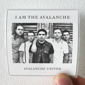 I Am the Avalanche Avalanche United Album Cover Sticker I Am the Avalanche Avalanche United Album Cover Sticker