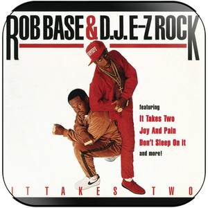 Rob Base It Takes Two Album Cover Sticker Rob Base It Takes Two Album Cover Sticker