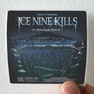 Ice Nine Kills Undead Unplugged Live From The Overlook Hotel Album Cover Sticker