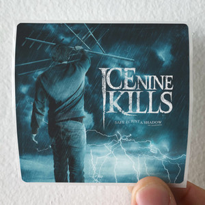 Ice Nine Kills Safe Is Just A Shadow Album Cover Sticker