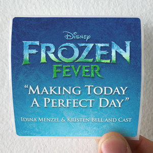 Idina Menzel Making Today A Perfect Day Album Cover Sticker