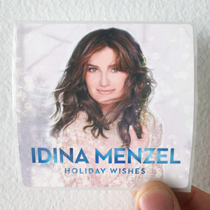 Idina Menzel Holiday Wishes Album Cover Sticker Idina Menzel Holiday Wishes Album Cover Sticker