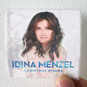 Idina Menzel Christmas Wishes Album Cover Sticker Idina Menzel Christmas Wishes Album Cover Sticker