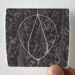 In Gowan Ring Hazel Steps Through A Weathered Home Album Cover Sticker