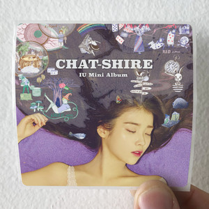 IU Chat Shire Album Cover Sticker IU Chat Shire Album Cover Sticker