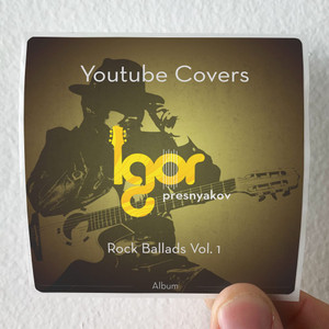 Igor Presnyakov Youtube Rock Ballads Vol 1 Album Cover Sticker