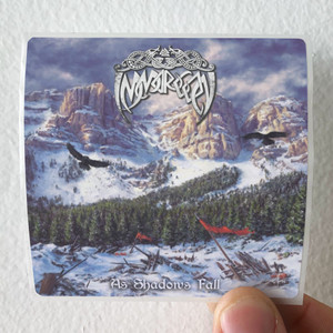 Immorgon As Shadows Fall Album Cover Sticker