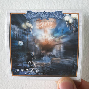 Insania Agony Gift Of Life Album Cover Sticker Insania Agony Gift Of Life Album Cover Sticker