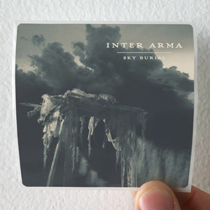 Inter Arma Sky Burial Album Cover Sticker